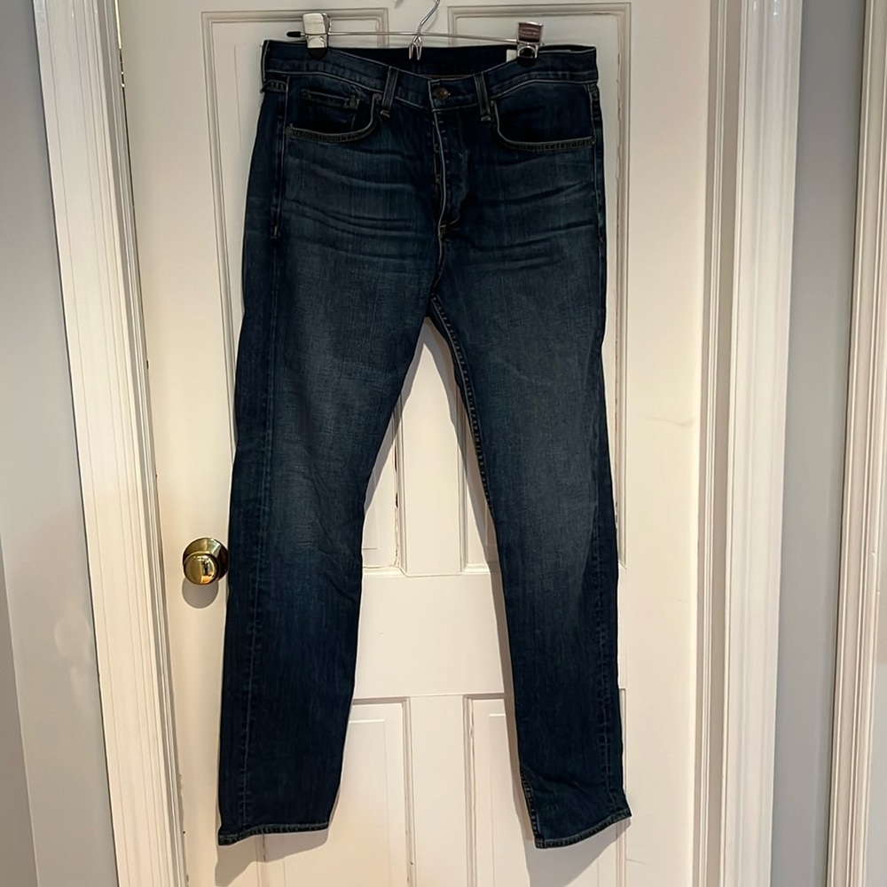 Men’s Rag & Bone jeans size 32X 33 fit 2, slim, butterfly